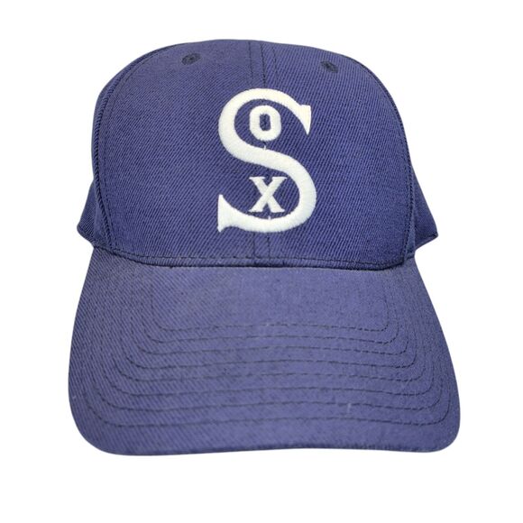 Vtg Chicago White Sox‎ American Needle Blue Baseball Cap Hat 7 1/2 Throwback - Picture 1 of 7